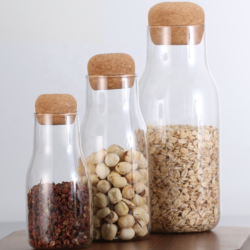 custom coffee bean spice food glass jars