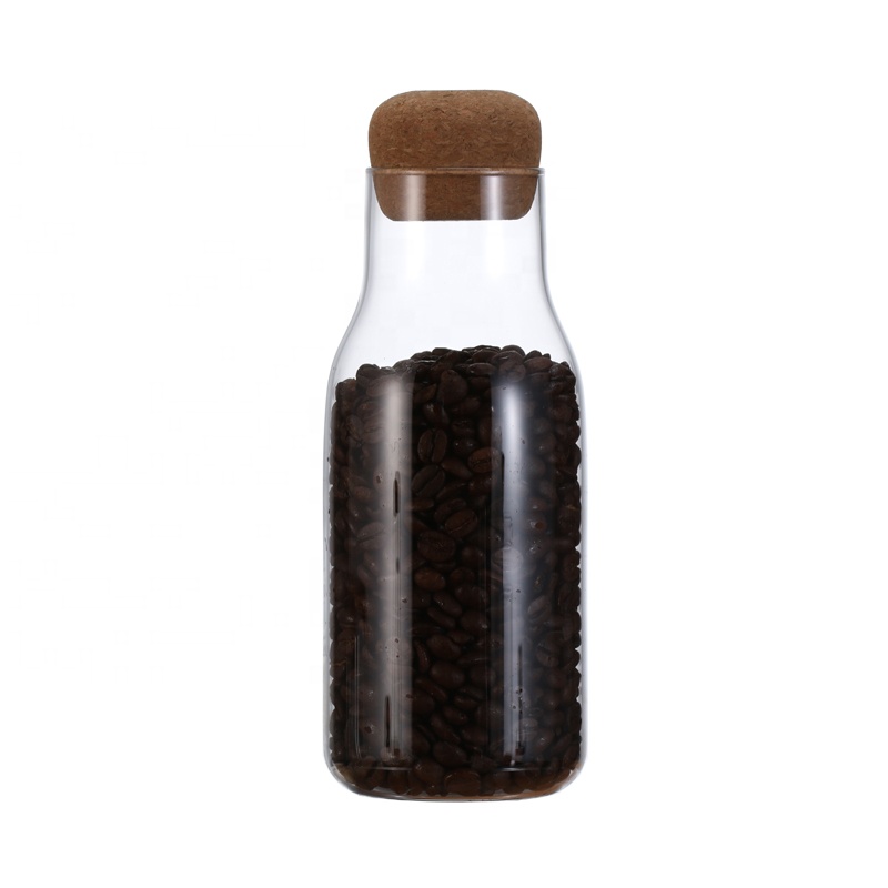 custom coffee bean spice food glass jars