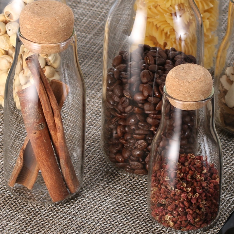 custom coffee bean spice food glass jars