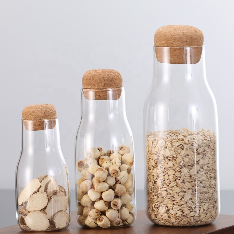 custom coffee bean spice food glass jars