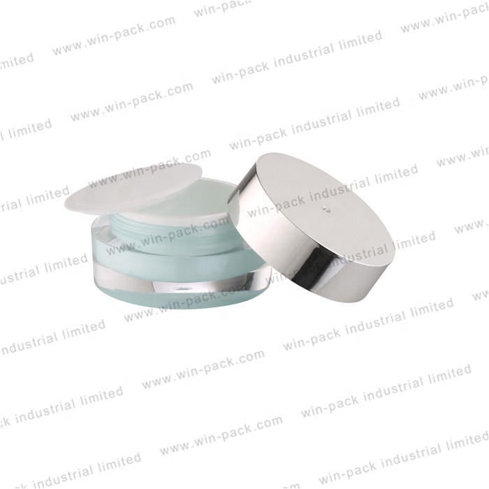 custom color Clear round 15g 30g 50g cosmetic cream acrylic jar