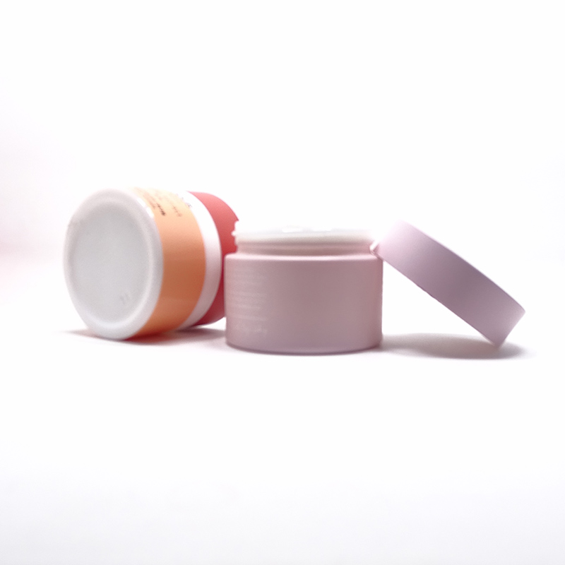 custom color Wholesale Body cosmetic jar glass 30ml