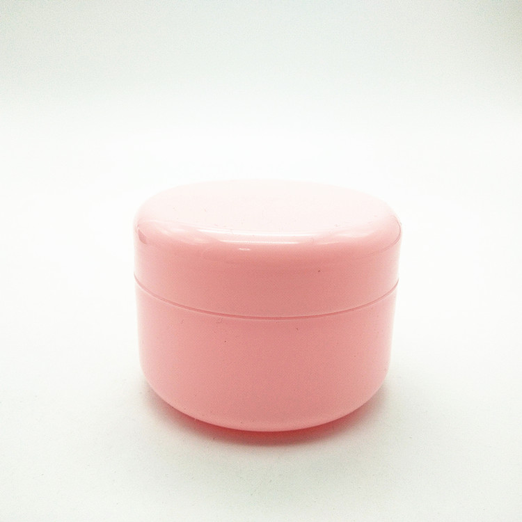 custom colored ball shape cosmetic packaging hand eye cream plastic jars with lids