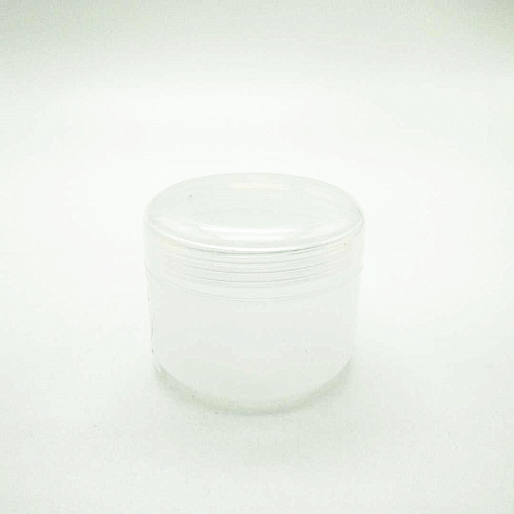 custom colored ball shape cosmetic packaging hand eye cream plastic jars with lids