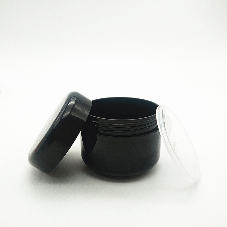 custom colored ball shape cosmetic packaging hand eye cream plastic jars with lids