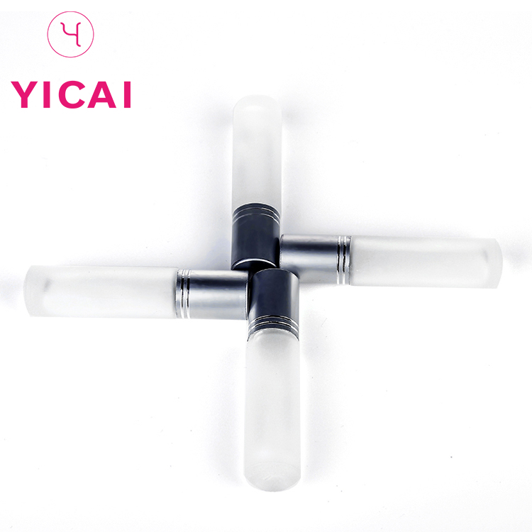 custom design 10 ml Round Frosted glass cosmetic spray perfume bottle
