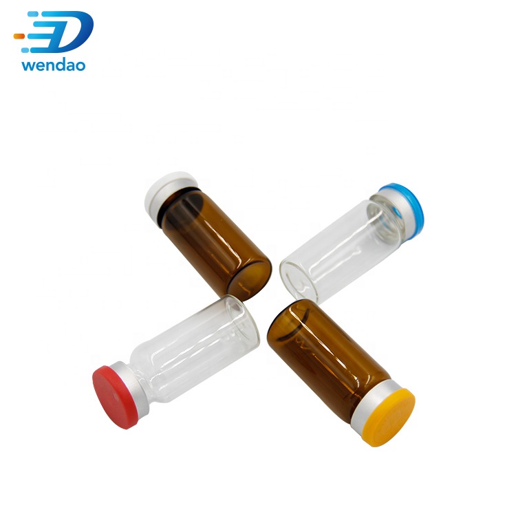 custom design 2/10/15/30 ml drug glass medical vial