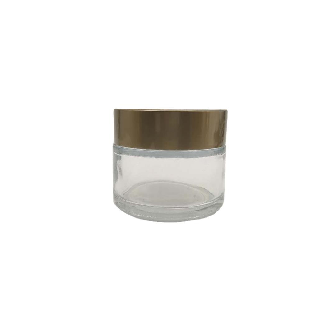 custom design welcomed hot selling 100g cosmetic cream glass jar with caps