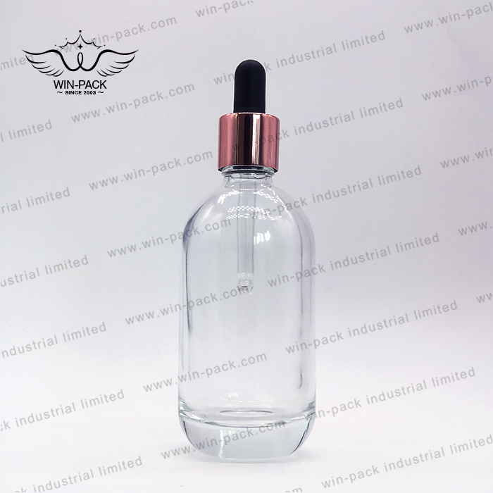 custom empty cosmetics clear oblique shoulder unique glass dropper bottle 10ml 20ml 30ml 50ml 100ml