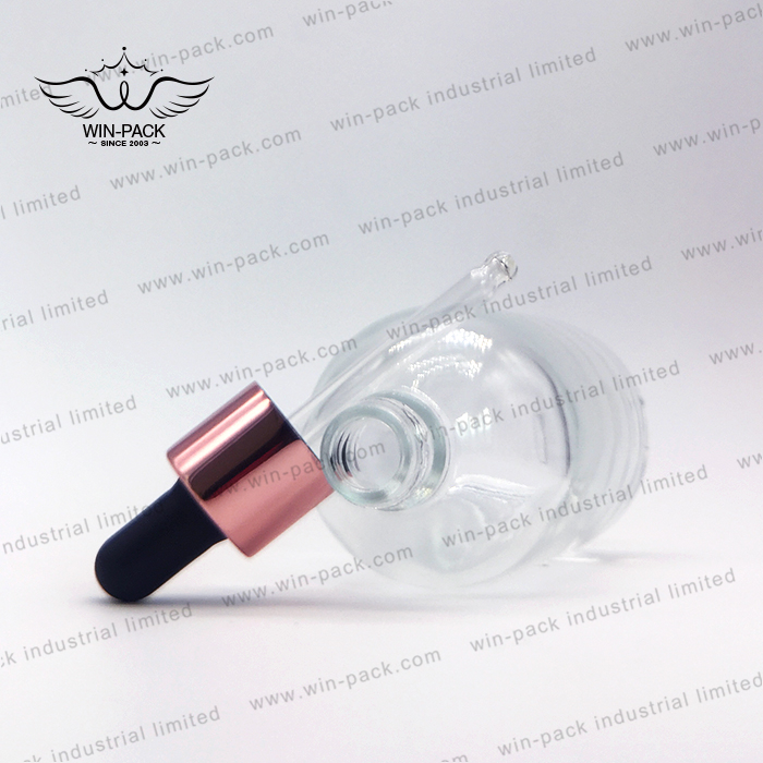 custom empty cosmetics clear oblique shoulder unique glass dropper bottle 10ml 20ml 30ml 50ml 100ml
