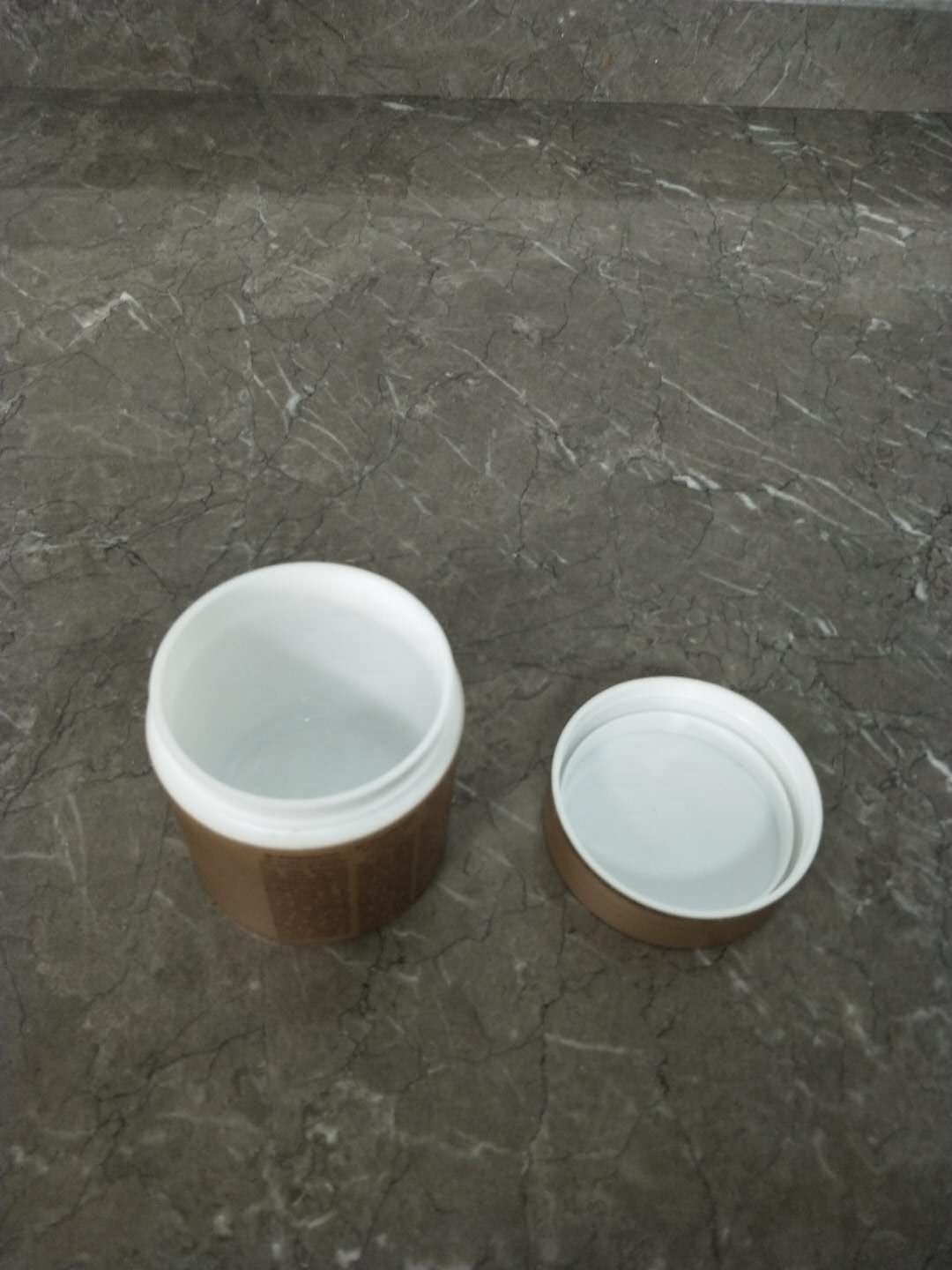 custom empty cosmetics containers 150g 200g big size Round shape body cream pp jars packaging