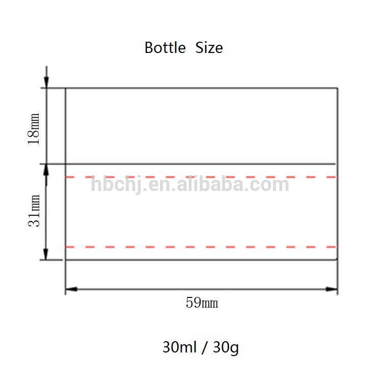 custom engraving empty 30g 50g 30ml 50ml cosmetic face cream glass inner bamboo jar