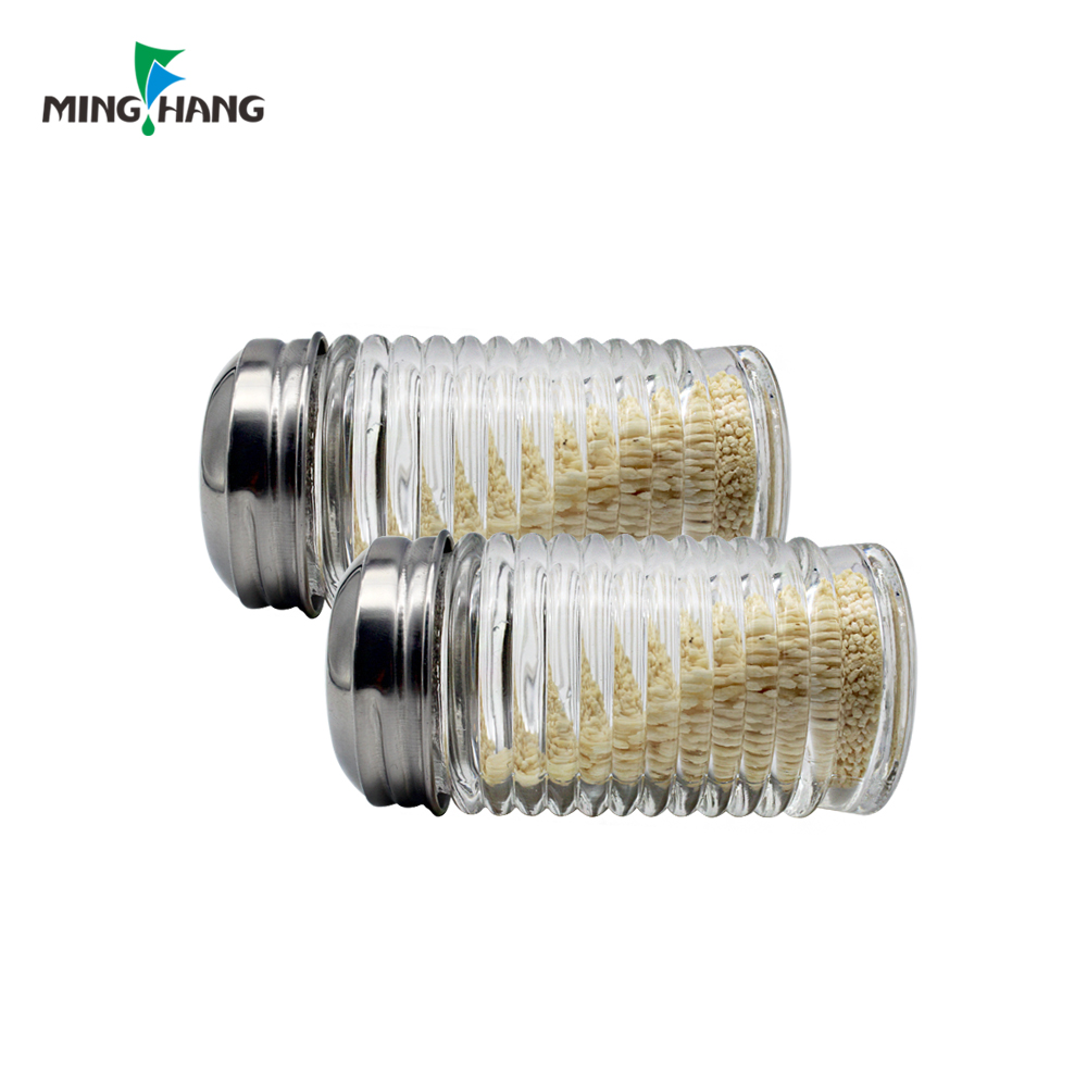 custom glass spice shaker salt pepper bottle / jar with seal ild