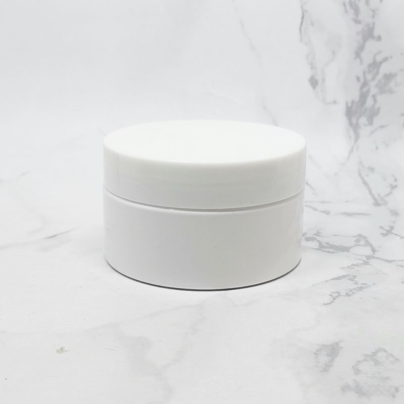 custom gold lid empty cosmetics plastic 300ml pet jar amber