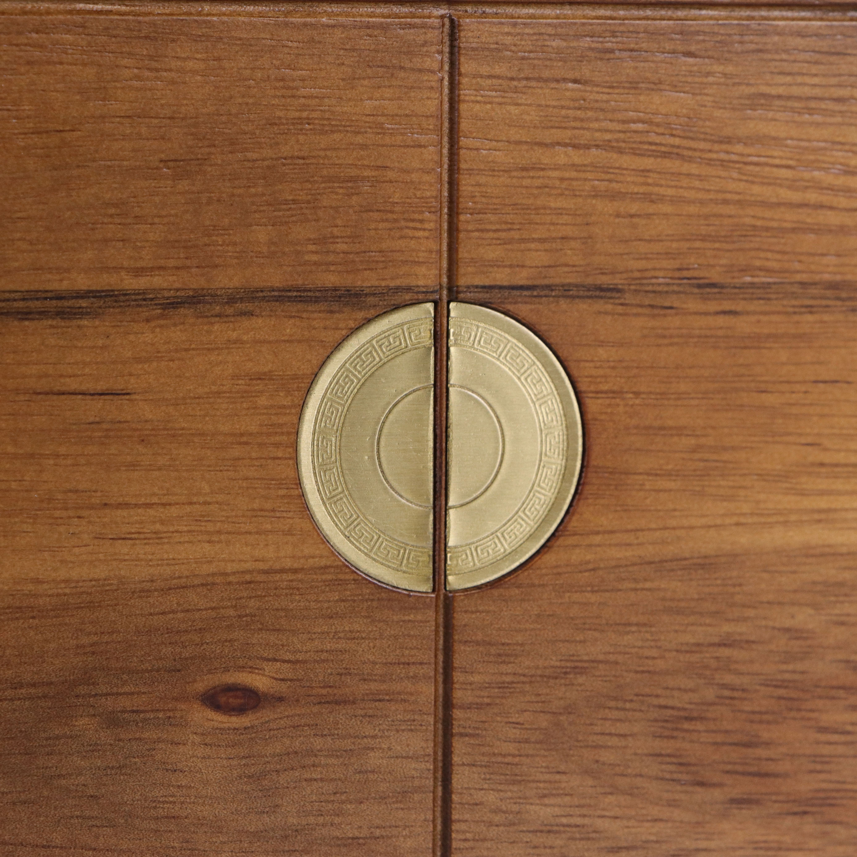 custom high end brand durable inlay copper wood storage box set