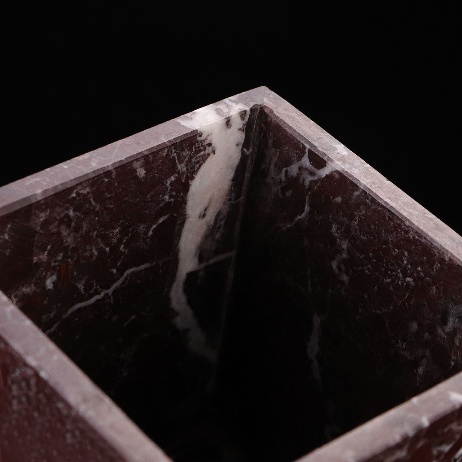 custom high end brand natural marble canister with lid set make kitchen or bathroom worktop tidy