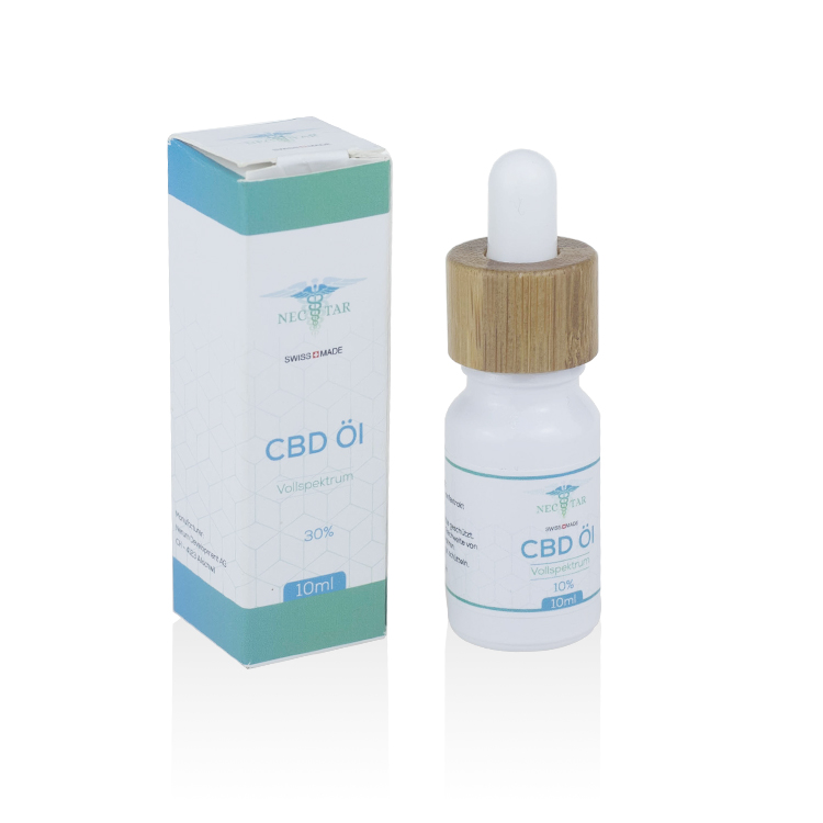 custom label 10ml bamboo dropper serum bottle with box packaging