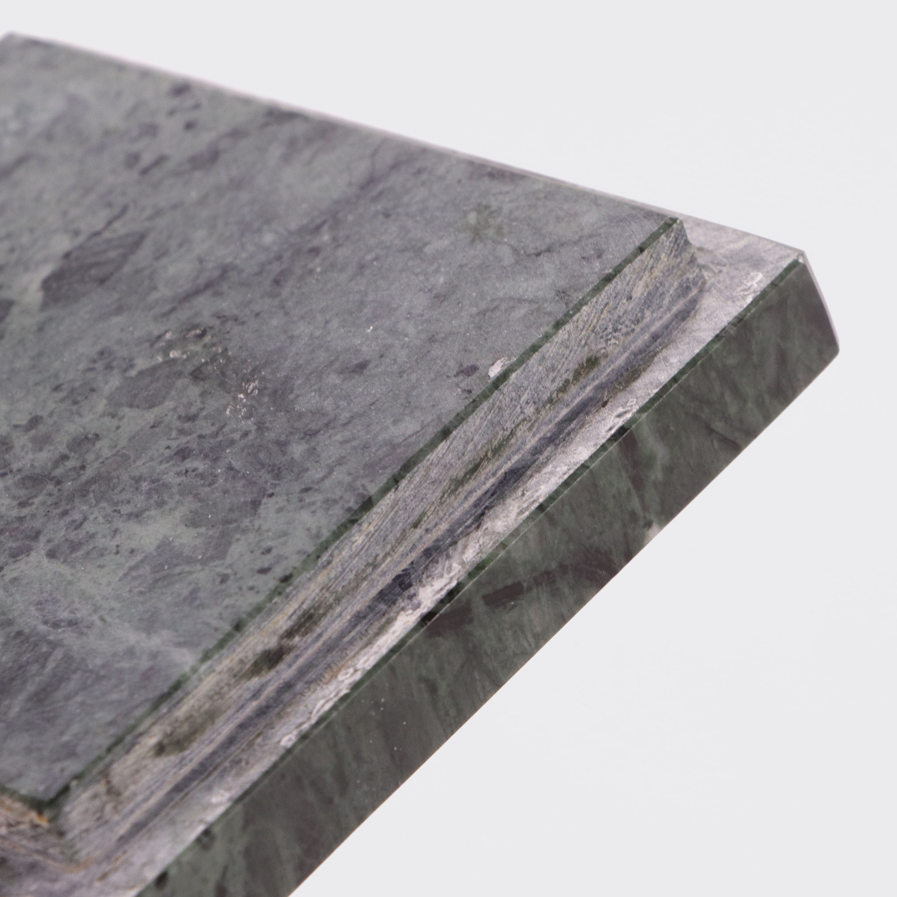 custom laser engraving pattern natural square stone canister with lid