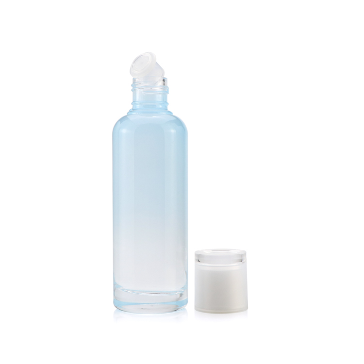 custom logo 10ml 20ml 30ml 50ml 100ml serum glass bottle face cream jar skincare luxury cosmetic packaging pink