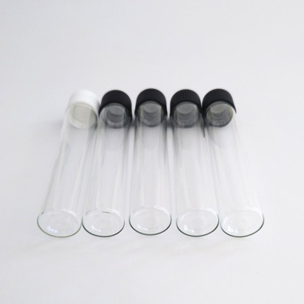 custom logo 116mm matte glass tubes screw top 120mm preroll tube child resistant lid