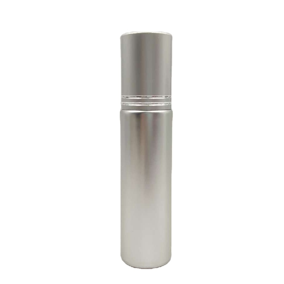 custom logo color high quality 10ml roll on glass bottle with roller ball