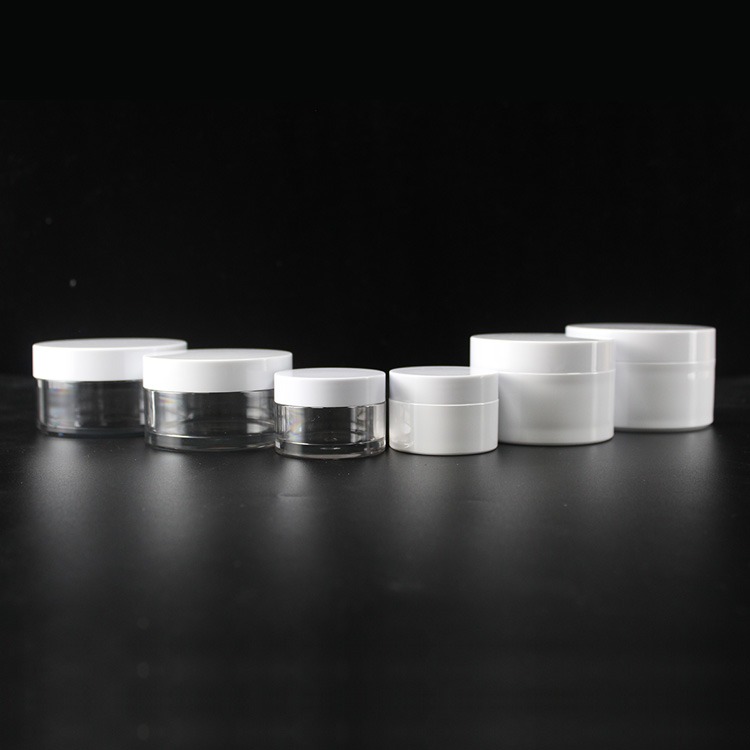 custom luxury empty 100ml 120ml 150ml matte white plastic cosmetic cream lotion container cream bottle jar