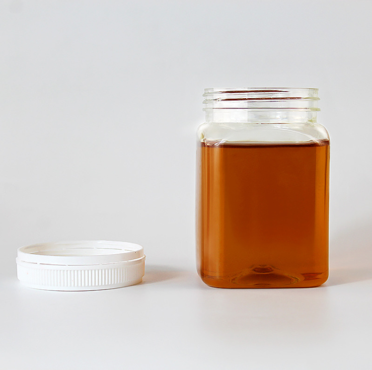 custom luxury empty certificated crystal 50ml 80ml 100ml 200ml square wide mouth glass mini honey jar with wood top