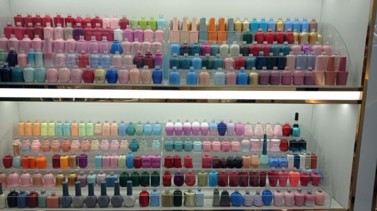 custom made 5g 10ml matte black square empty uv gel nail polish bottle