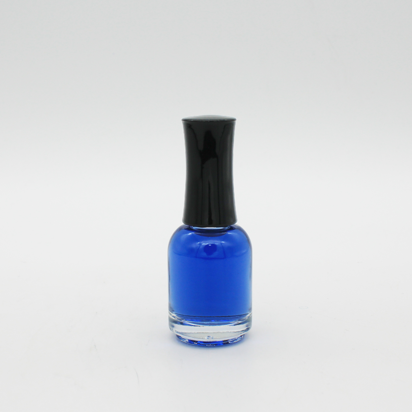 custom made 5ml-15ml cylinder glass uv gel empty nail polish bottle with brush