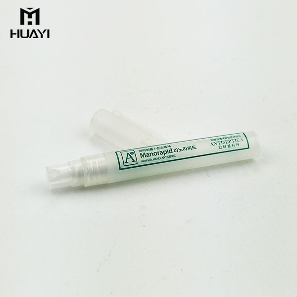 custom made screen printing 5ml 8ml 10ml cosmetic packaging refillable empty plastic perfume pen spray bottle