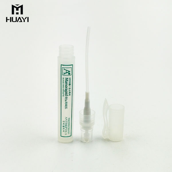 custom made screen printing 5ml 8ml 10ml cosmetic packaging refillable empty plastic perfume pen spray bottle