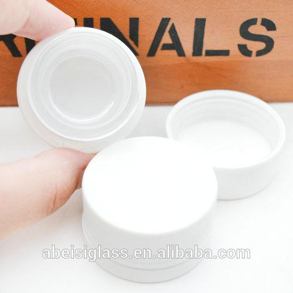custom mini portable 9ml 7ml 5ml concentrate jar eye cream glass jar with screw cap