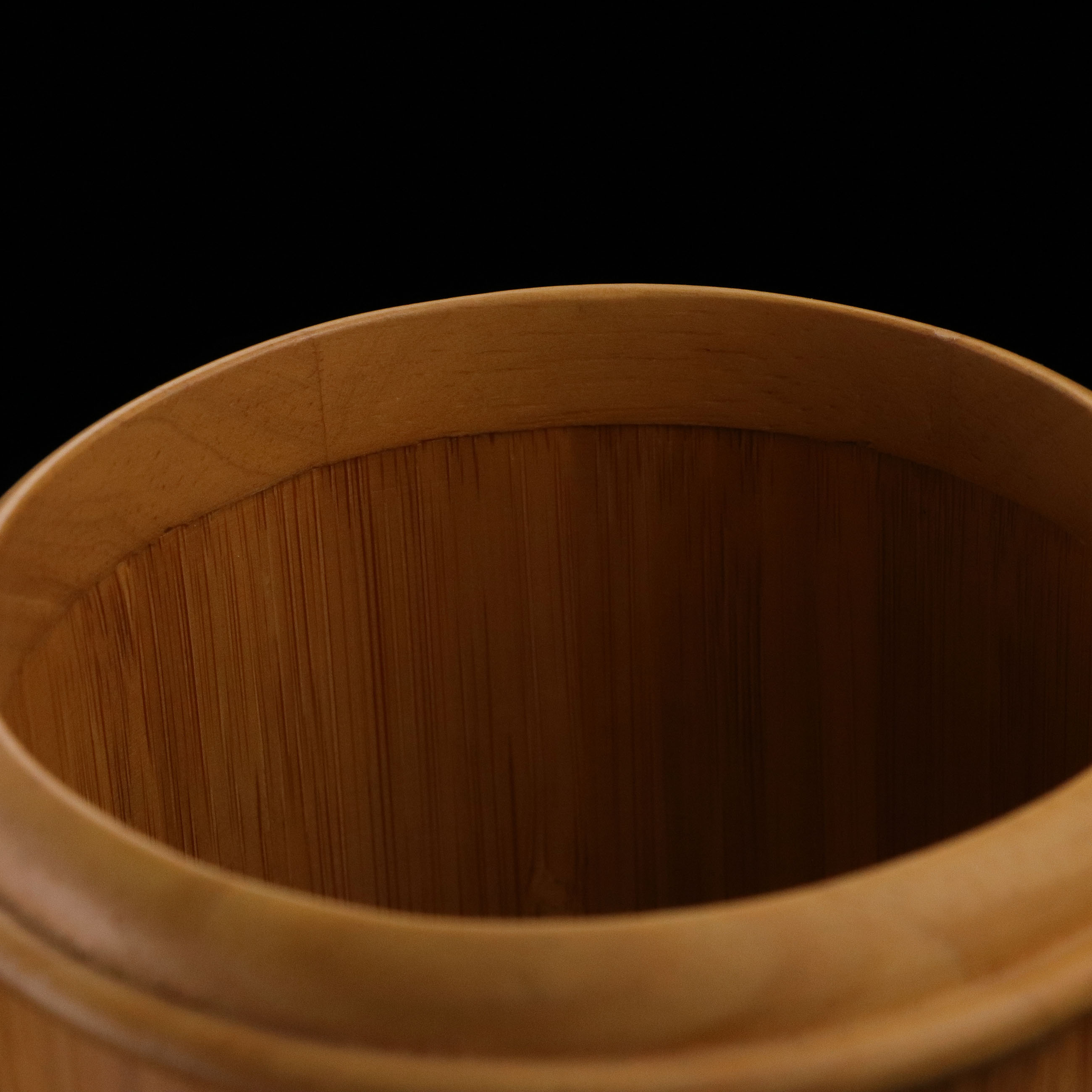 custom natural bamboo canister make kitchen and bathroom tidy