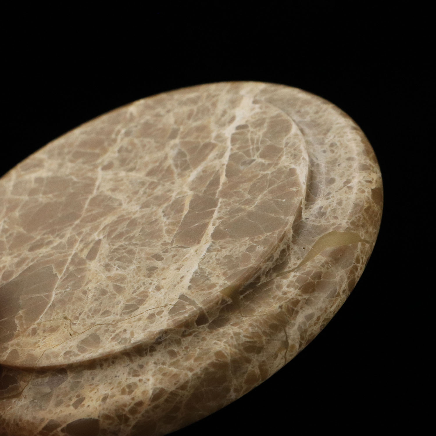custom natural marble or stone storage jar canister with lid make your bathroom and kitchen worktop tidy