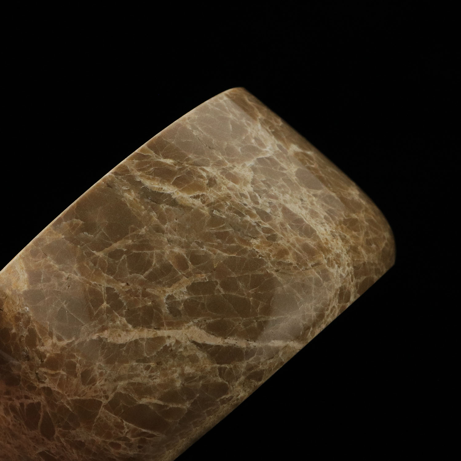 custom natural marble or stone storage jar canister with lid make your bathroom and kitchen worktop tidy