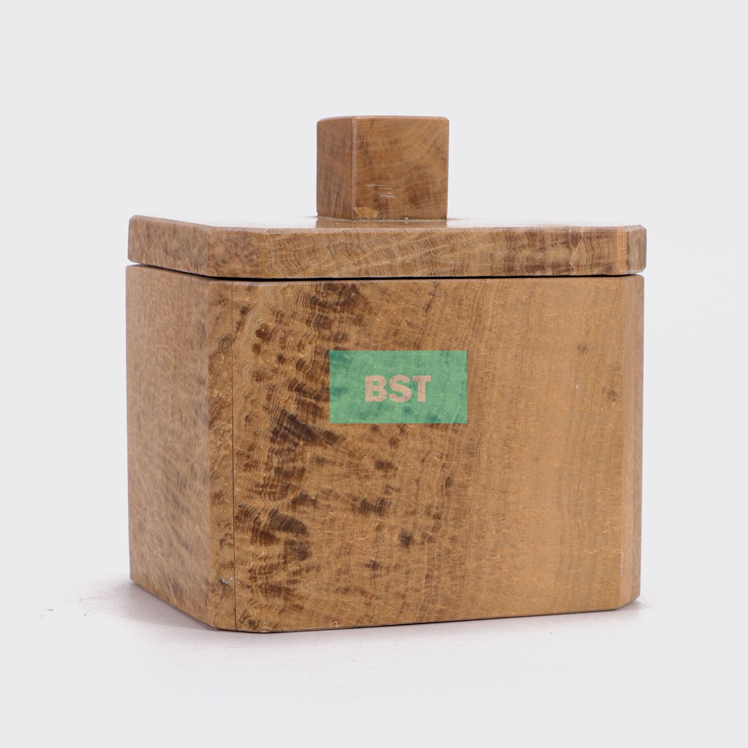 custom natural marble storage jewelry jar with lid