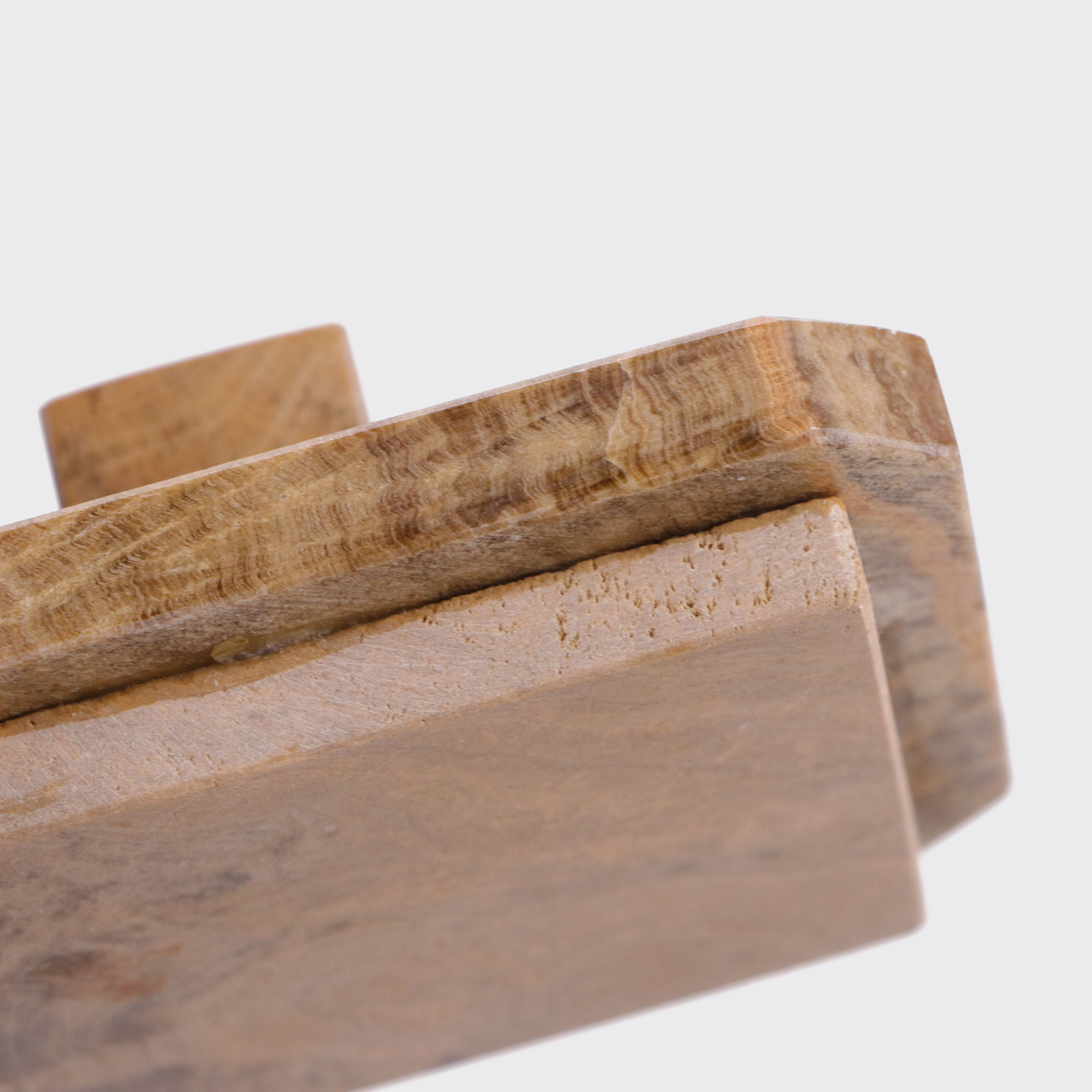 custom natural marble storage jewelry jar with lid