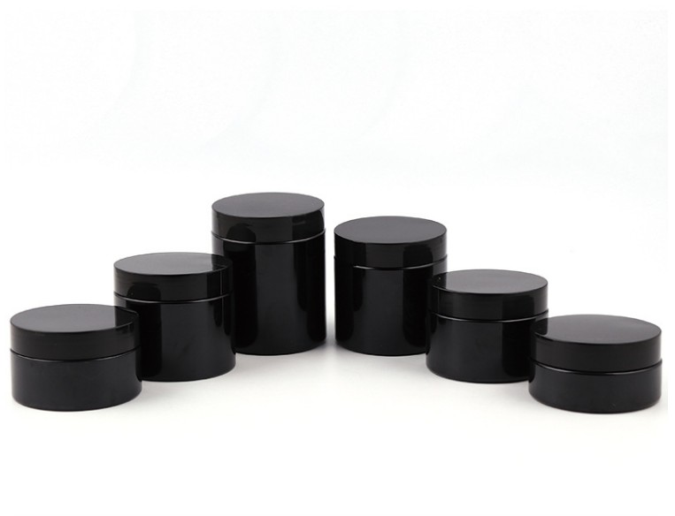 custom plastic cosmetic skin care cream packaging jars container food grade PET jars 50g 80g 100g 120g 150g 180g