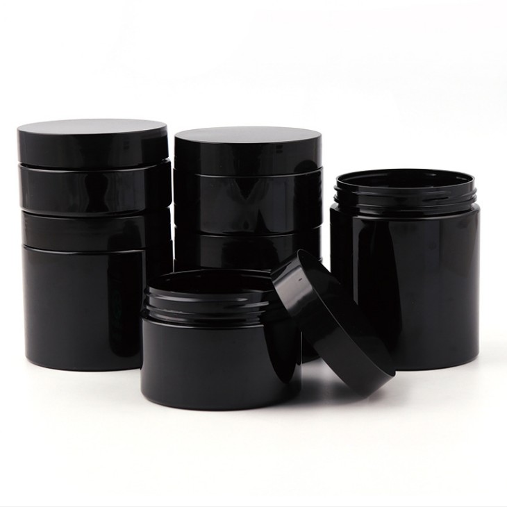 custom plastic cosmetic skin care cream packaging jars container food grade PET jars 50g 80g 100g 120g 150g 180g