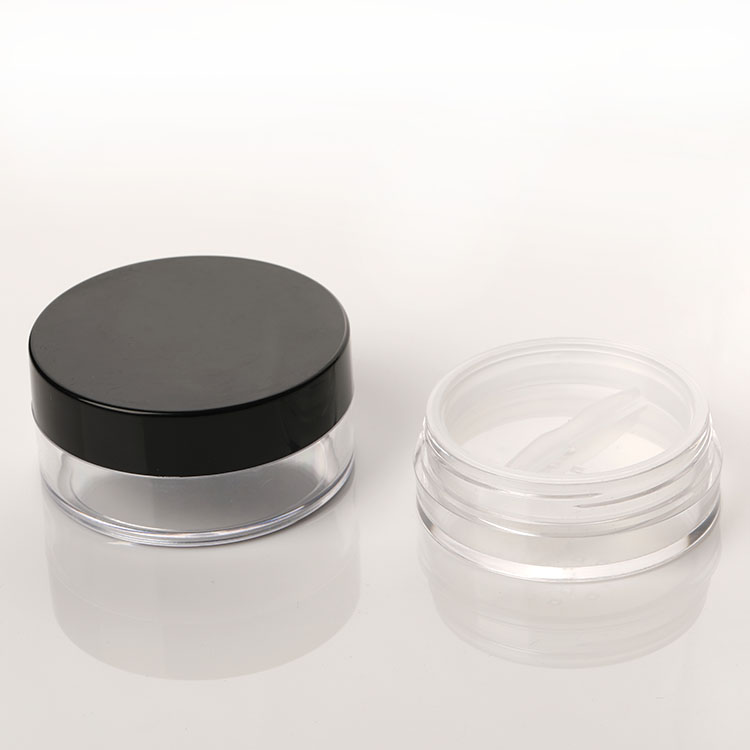 custom powder jar empty container loose powder jar