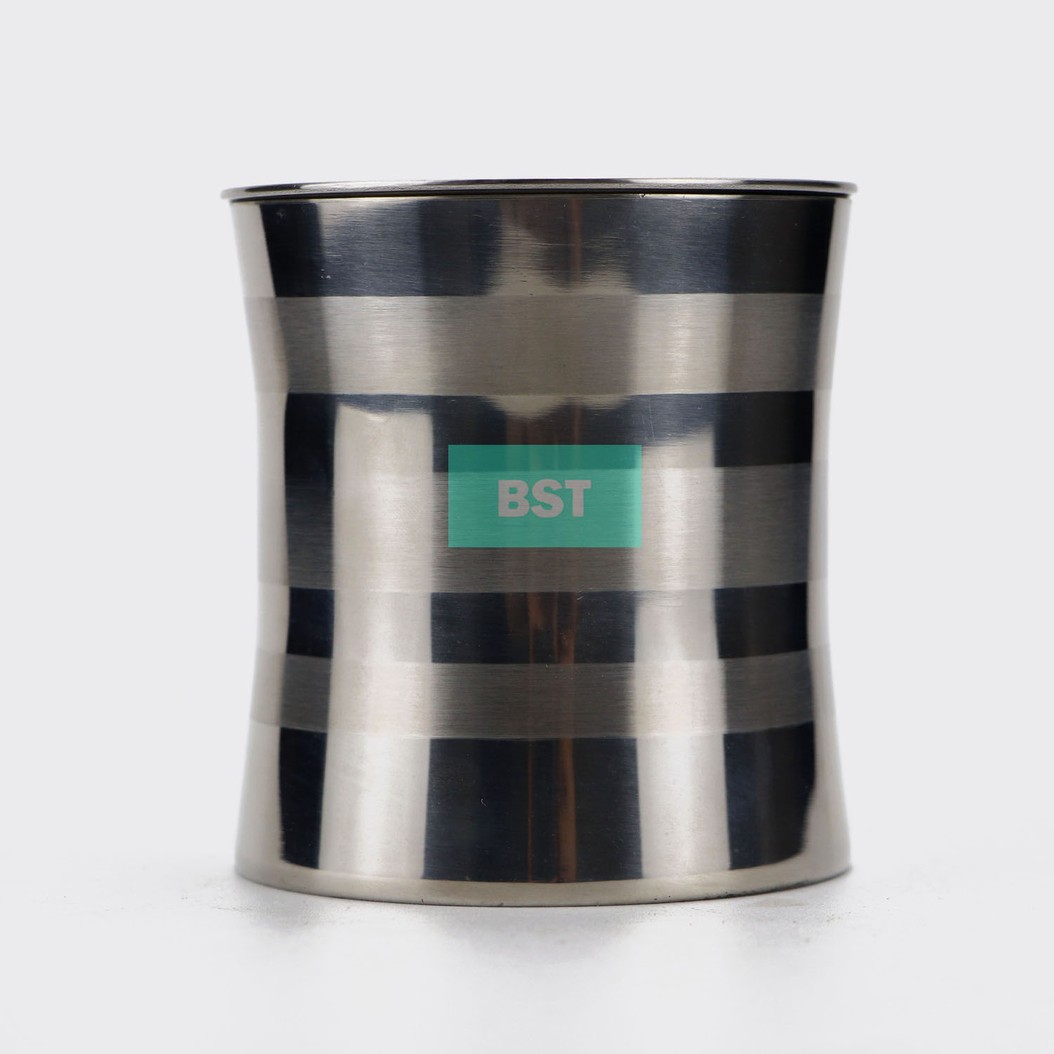 custom stainless steel storage jar with lid make bathroom or kitchen tidy