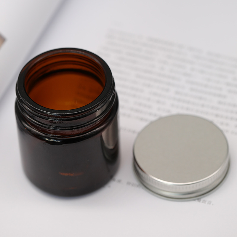 custom unique candle making empty luxury glass candle jars glass with lid in bulk for candles making