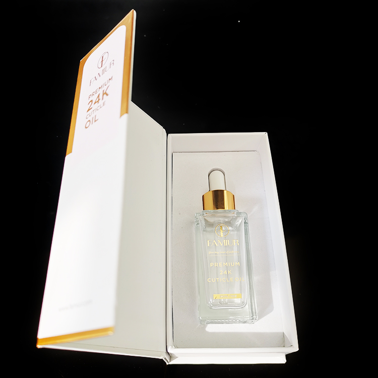 custom white cardboard gift boxes for 10ml 30ml 50ml glass dropper bottle for e liquid box packaging