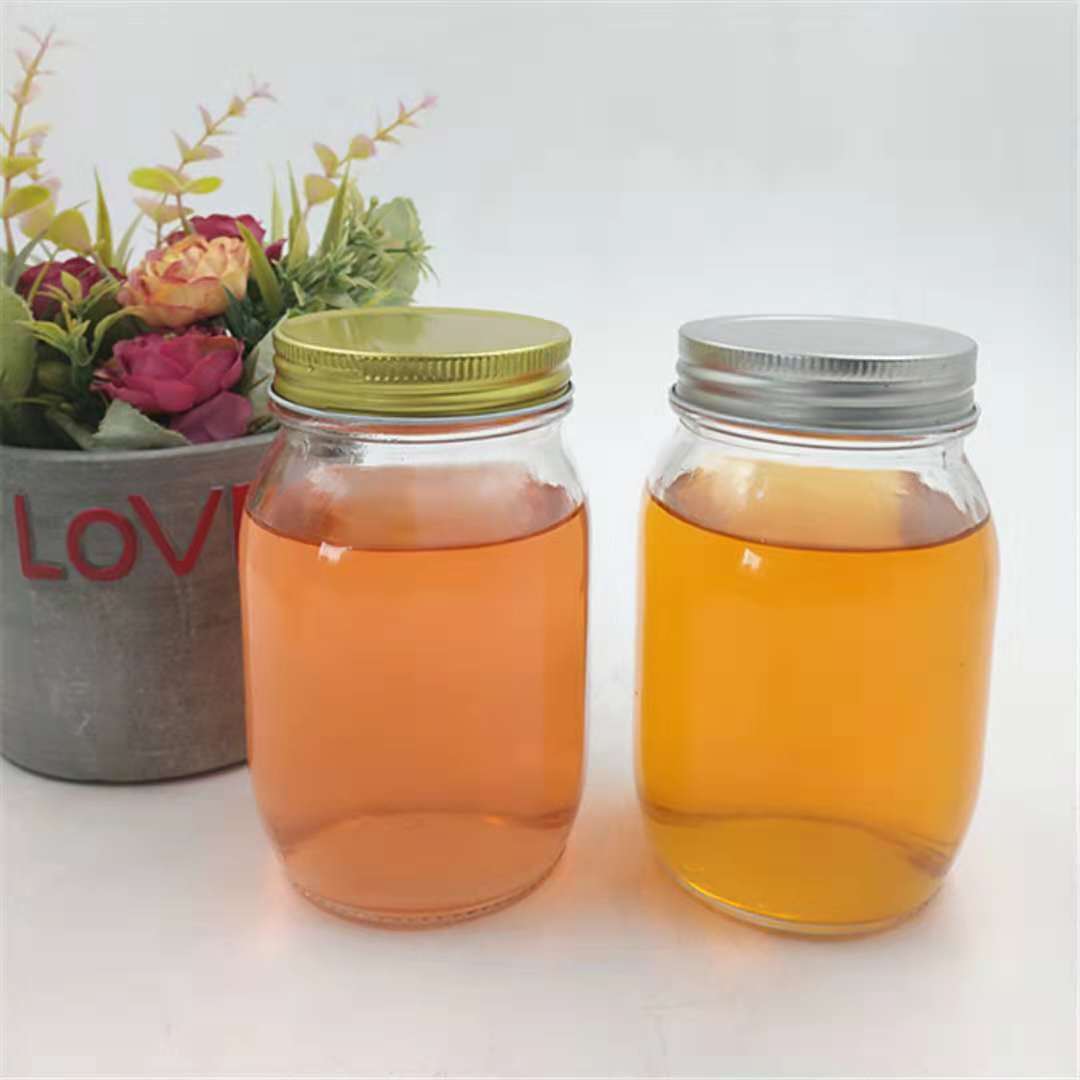 customizable 16 oz mason type 150ml 300ml 500ml 1000ml glass food jar for jam packaging