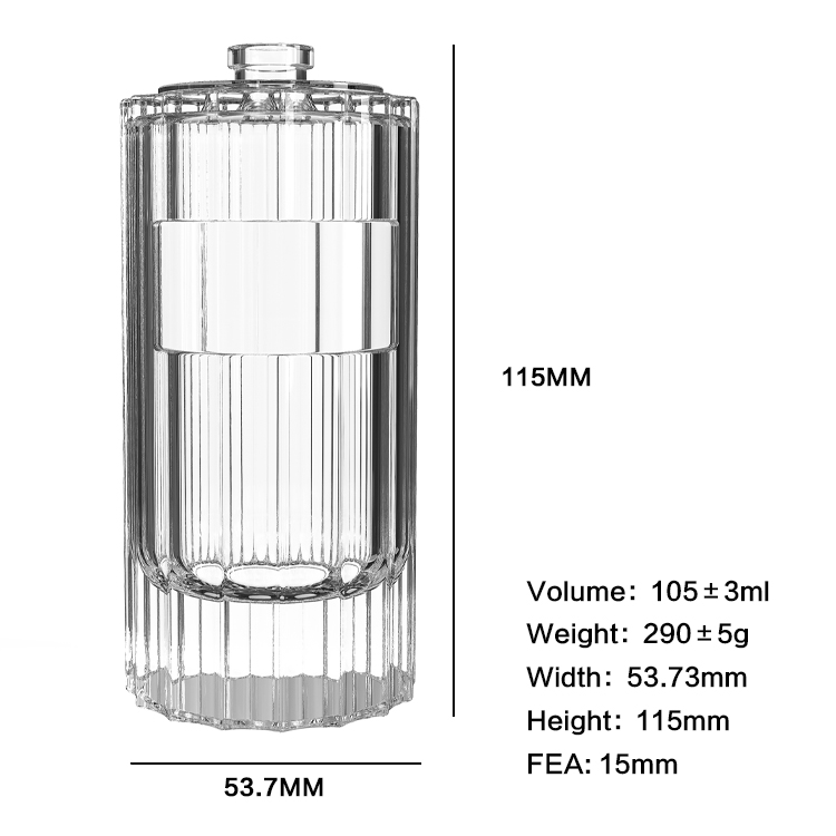 customization 30ml 50ml 100ml Luxury Round Perfume Bottles Glass Spray Bottle