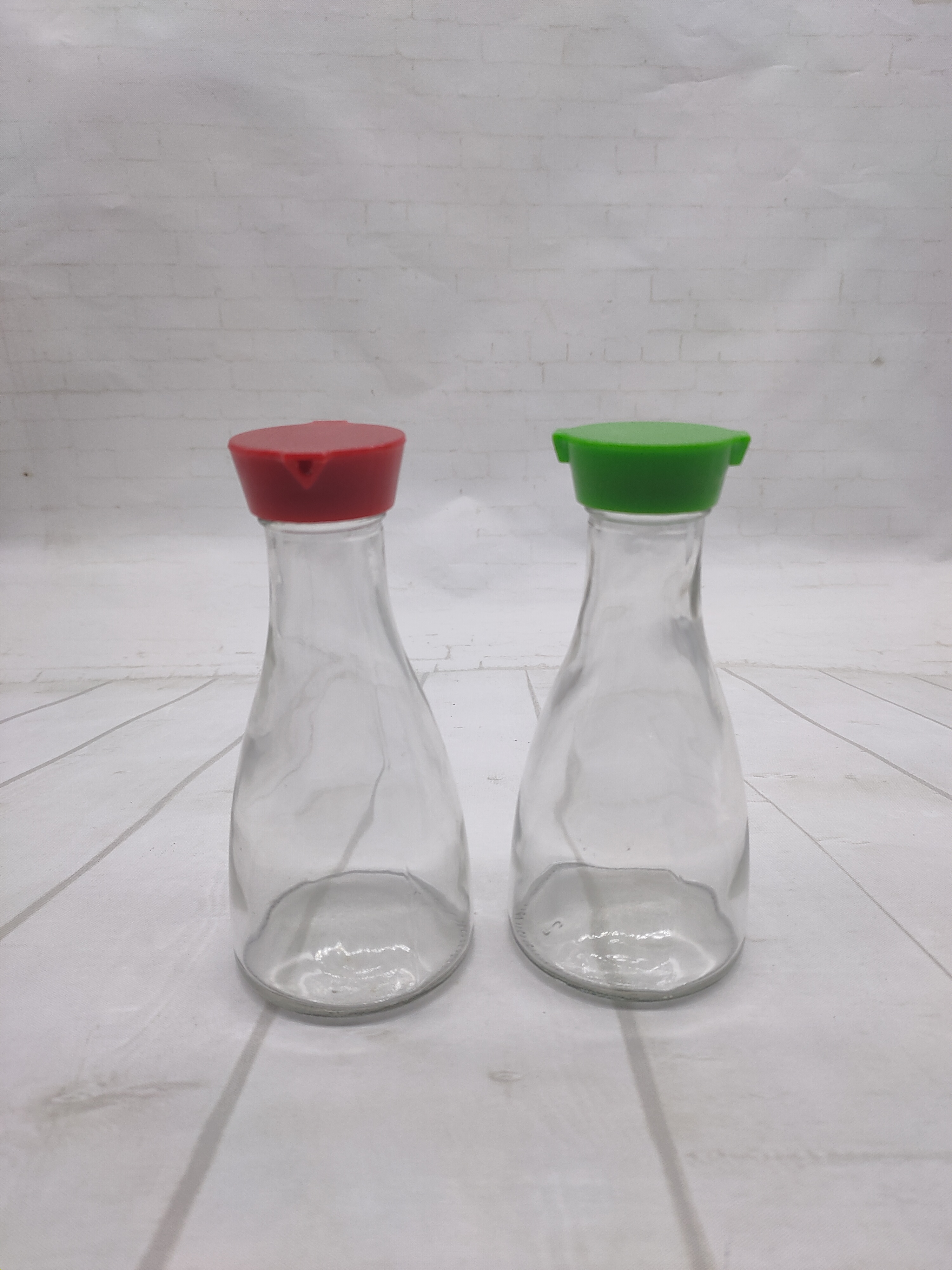 customization hot sales design soy sauce tomato sauce ketchup glass bottle with lid