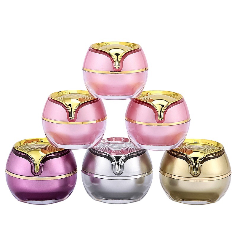 customize cream jars purple acrylic cosmetic jar container cosmetics cream jar