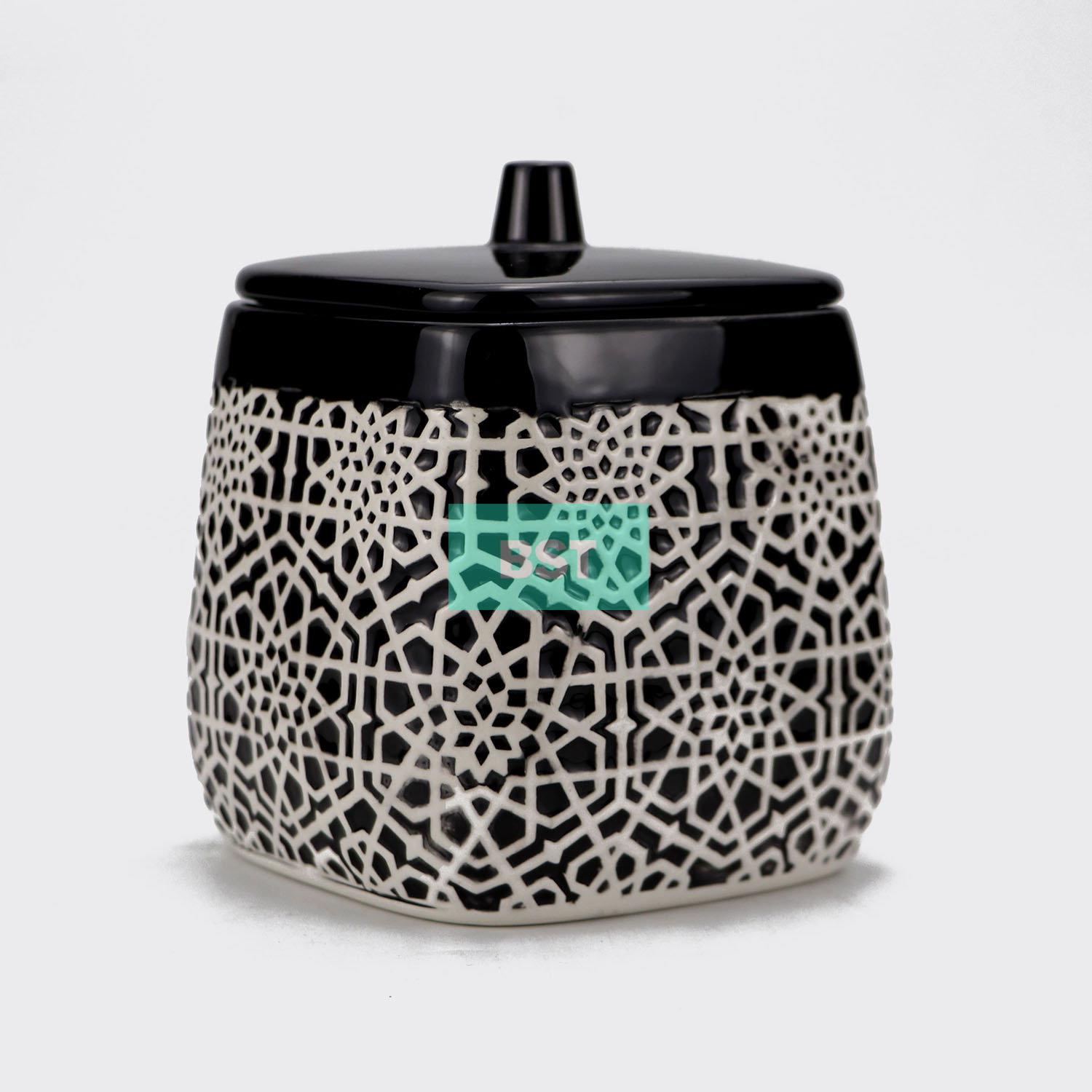 customize unique porcelain canister set make bathroom or kitchen tidy
