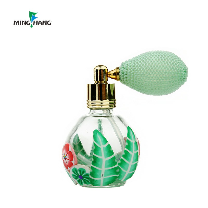 customized 10ml car glass perfume bottle with air bag atomizer