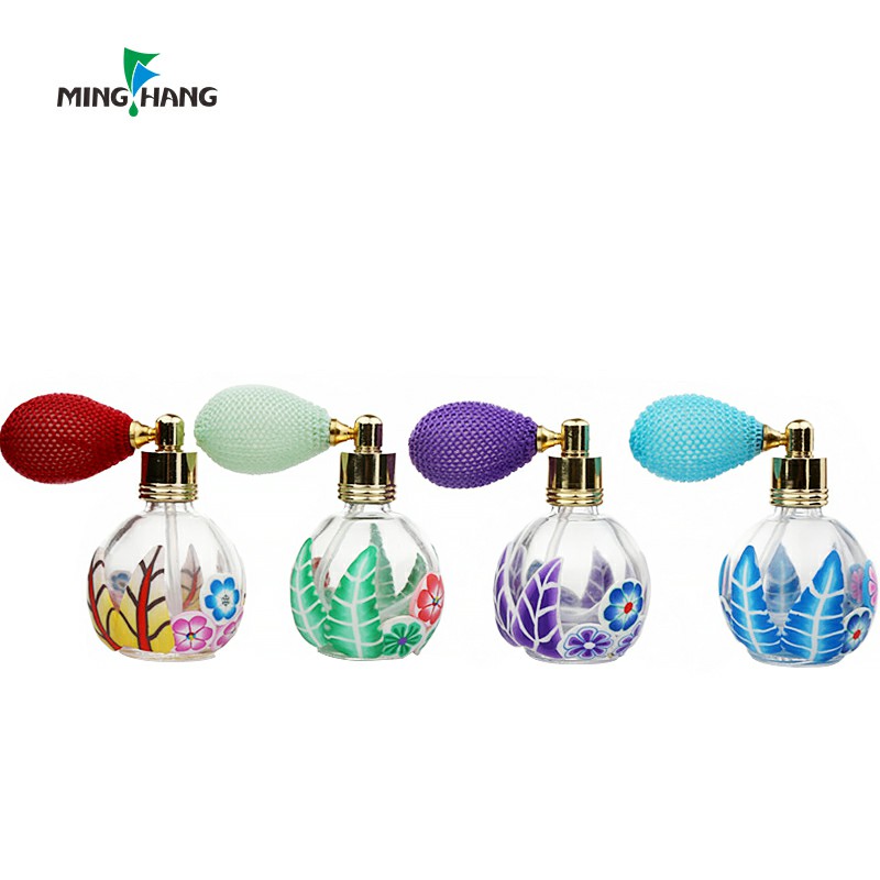customized 10ml car glass perfume bottle with air bag atomizer